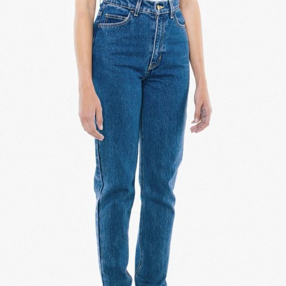 American Apparel Women's High-Waist Jean - Picture 3 of 5